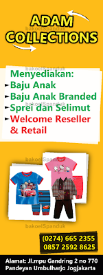 X-Banner Toko Baju