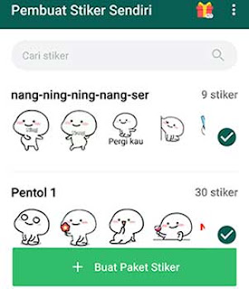  Nang  ning  ning  nang  ser stiker  wa  lucu yang dapat kamu 