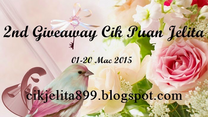 2nd Giveaway Cik Puan Jelita