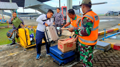 Jaga Wilayah Laut melalui Udara, Wing Udara 2 Kirim Pesud Casa BKO Guskamla Koarmada II