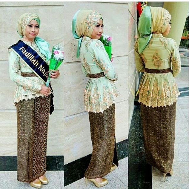  Model  Rok  Kebaya Muslim Untuk  Remaja  Terupdate