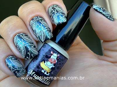 Cora, Apipila, Esmaltes da Kelly, carimbada, Nail Plus, 