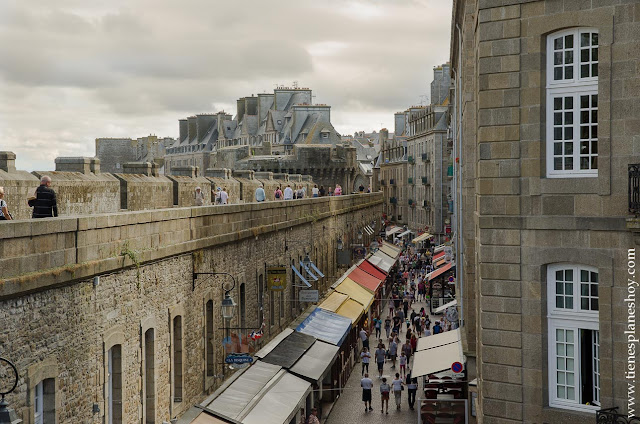 Murallas Saint-Malo viaje Bretaña turismo 