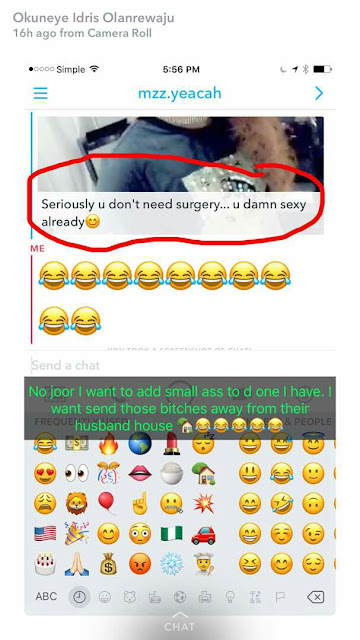 Bobrisky has declared himself a Top Class Nigerian Prostitute.. and this time, the cross-dresser said so with no iota of fcukery in the world... He also claims he looks like International singer, Ciara.  The Nigerian cross-dresser who disclosed he will still be getting a butt enlargement, further revealed that he's doing all that to send 'bitches away from their husbands' houses'.  Here's his rant;