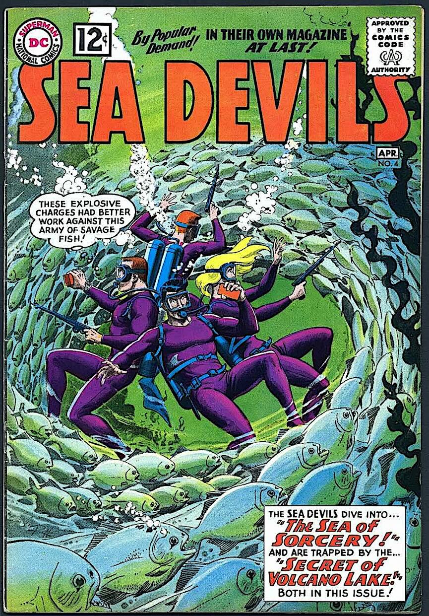 Russ Heath 1962 Sea Devils