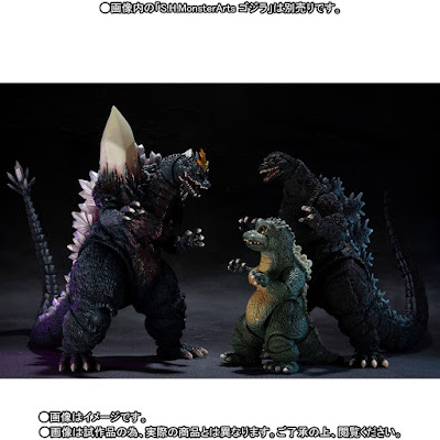 S.H.MonsterArts Space Godzilla y Godzilla Junior - Tamashii Nations