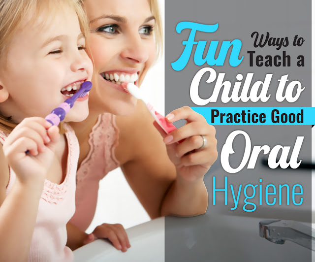 teach children to brush teeth