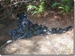 cover with plastic