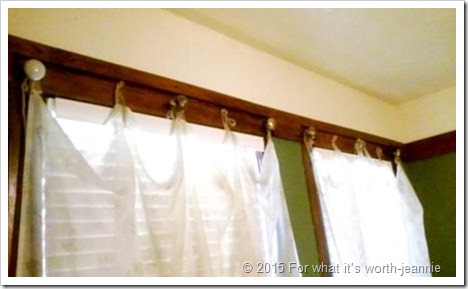 door knob curtain