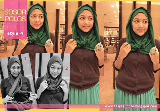 CERITA ASYIK: Tutorial Cara Memakai Hijab Paris Modern