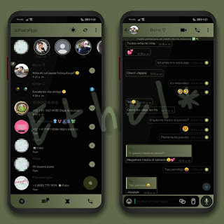 Green Gradient Theme For YOWhatsApp & Fouad WhatsApp