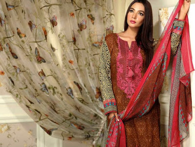 Ayesha Chottani Eid Ul Fitr 2015 Collection By Shariq Textile | Summer Eid 2015 Dresses