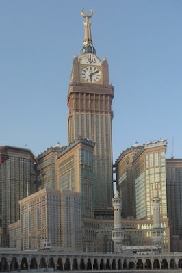On the list of the tallest buildings in the world is Makkah Royal Clock Tower which is the third.