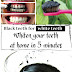White Teeth? Whiten Your Teeth at Home in 5 Minutes using Charcoal