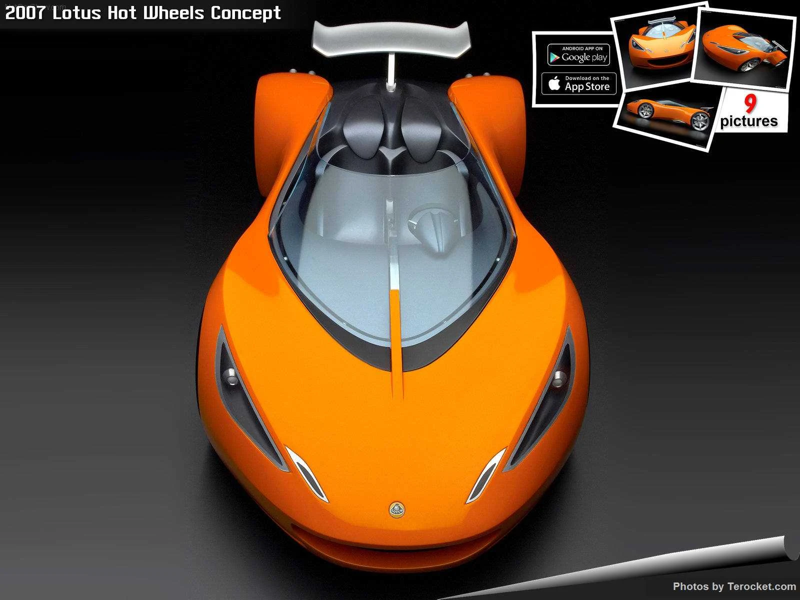 Hình ảnh siêu xe Lotus Hot Wheels Concept 2007 & nội ngoại thất
