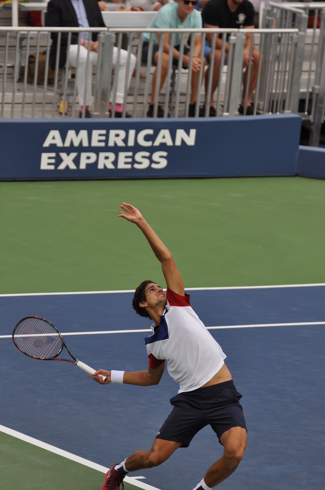 Richard Gasquet と旅の記録 17 Us Open Tennis に行ってきました その２ ピエールの１回戦