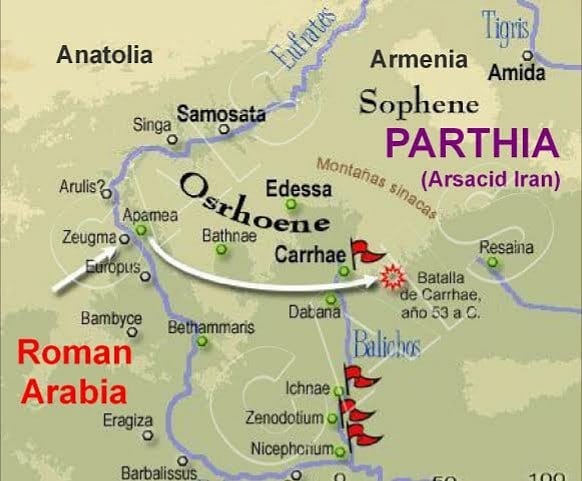 Crassus – Partlar Harran Savaşı | Roma İmparatorluğu |