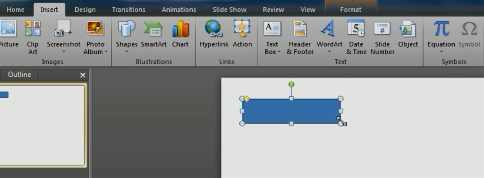 Cara Agar Menu  pada  Power Point dapat  Berubah Warna  