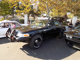 Robocop at Team District 10's Annual Car Show & Breast Cancer Fundraiser.