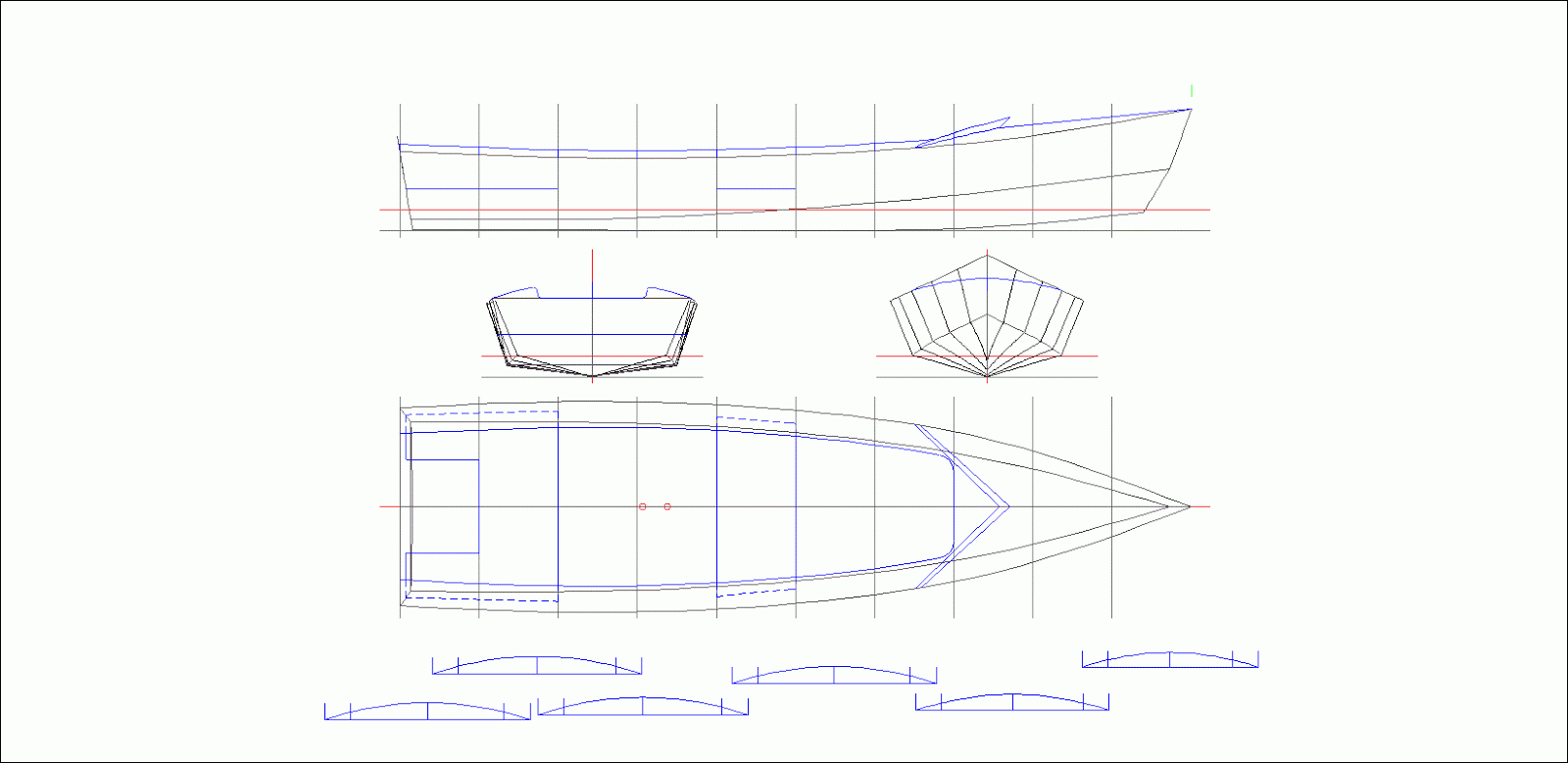 Ross Lillistone Wooden Boats: Fleet - a Planing-Hull Version of Flint