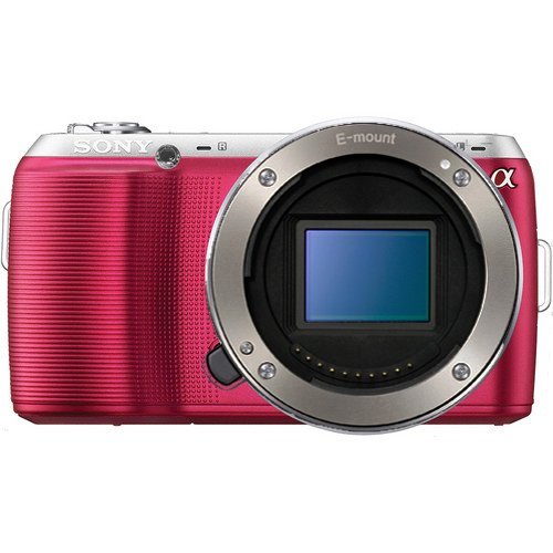 Sony Alpha NEX-C3 Digital Camera Body (Pink) Import Model No Warranty