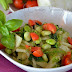 Contorno di finocchi con spinacini e fave