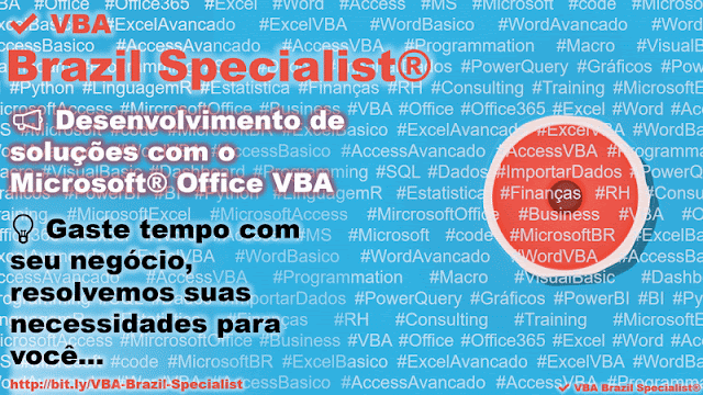 ✔ VBA Brazil Specialist®