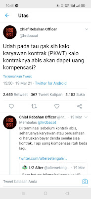 Karyawan Kontrak Wajib Dapat Kompensasi, Bagaimana Caranya?