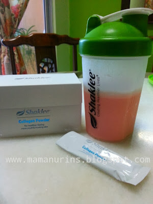 Collagen Drink dengan Susu Strawberi. Nyummm