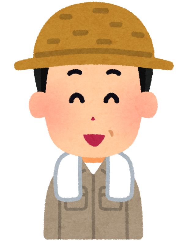 いろいろな表情の農家の男性のイラスト 喜怒哀楽 かわいいフリー素材集 いらすとや