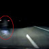 Chilling dashcam footage shows driver swerving to avoid 'ghost' after spooky figure appears in road