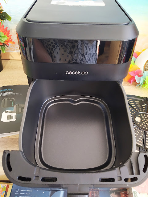 air fryer cecotec 6000 window