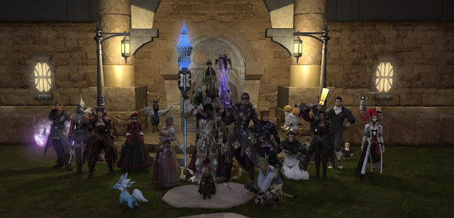 Viva Eorzea 2016 - The last group picture under my tenure