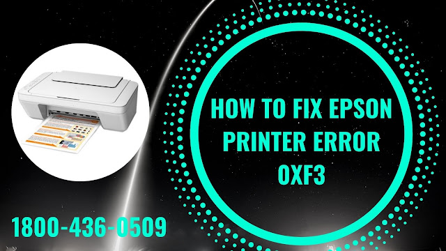 epson printer error 0Xf3