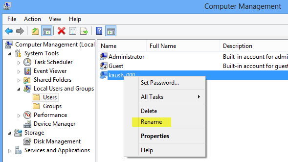 rename