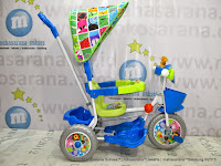 Sepeda Roda Tiga Royal Ry1082C ClassicBabyTiger Kanopi