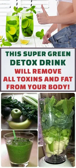 Flush Fat With This Refreshing Green Detox Drink