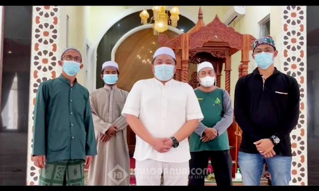 Masjid Harun Aliyah KCG Himbau Masyarakat Untuk Ikuti Haul Guru Sekumpul Melalui Streaming