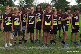 Montford Boys' Cross-Country Team