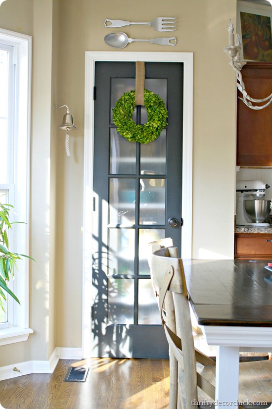 glass pantry door