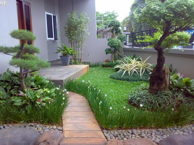 Gambar Desain Taman Rumah Minimalis Terbaru 2017  1001+ Desain Rumah 