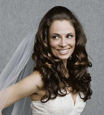  between an updo or wearing your hair down? Do both! wedding hairstyles 