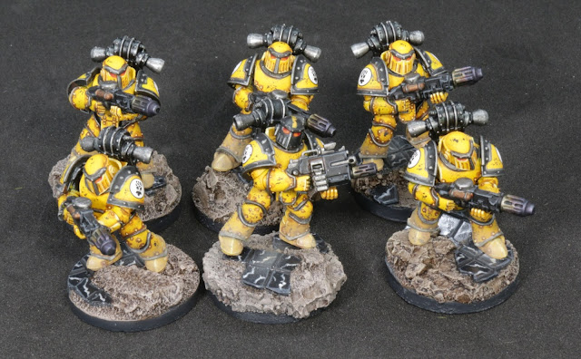 Imperial Fists Tactical Support Squad