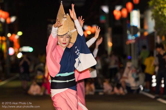 ひより連 東林間阿波おどりの写真