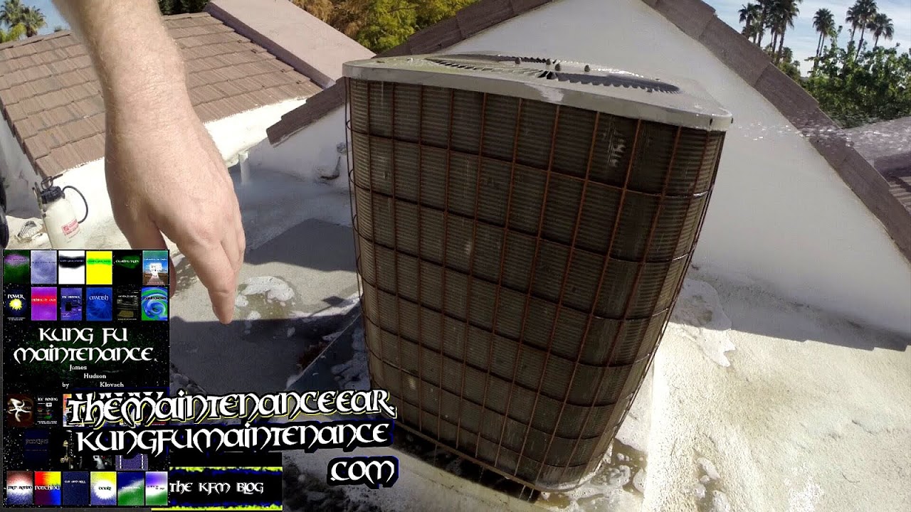 Cleaning Ac Coils Outside