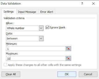 Fungsi data validation pada microsoft excel