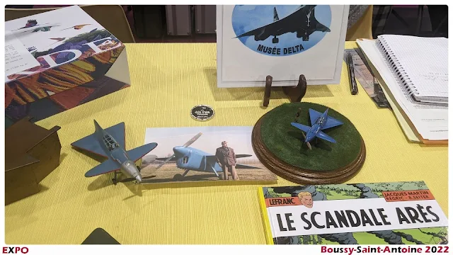 Exposition maquette, Boussy-Saint-Antoine 2022.