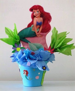 The Little Mermaid Children Parties Centerpieces