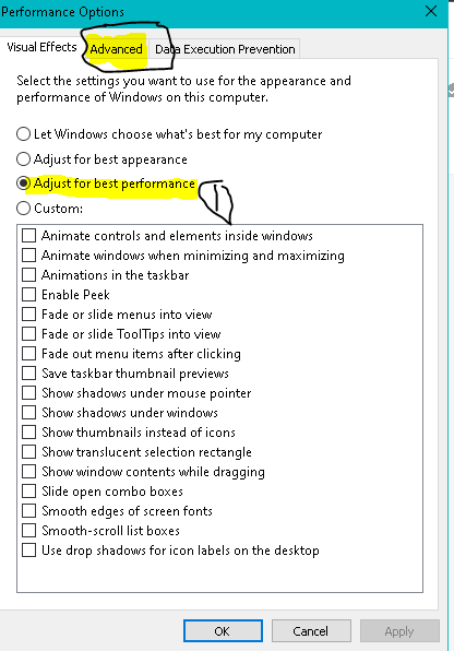 computer memory and how it affects speed and efficiency.