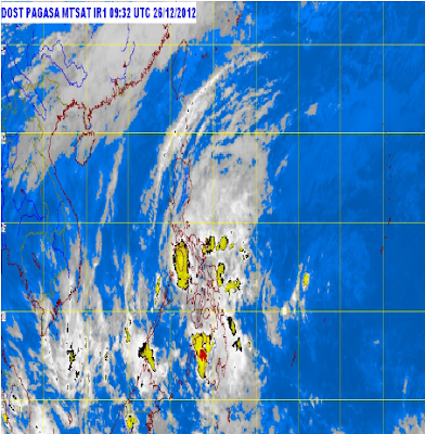 'Quinta' update, now a tropical depression